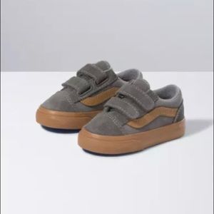 Vans Toddler Suede Gum Old Skool V Size 8T